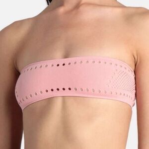 STELLA MCCARTNEY STELLAWEAR XS/S Pink Bandeau Bikini Bra Top